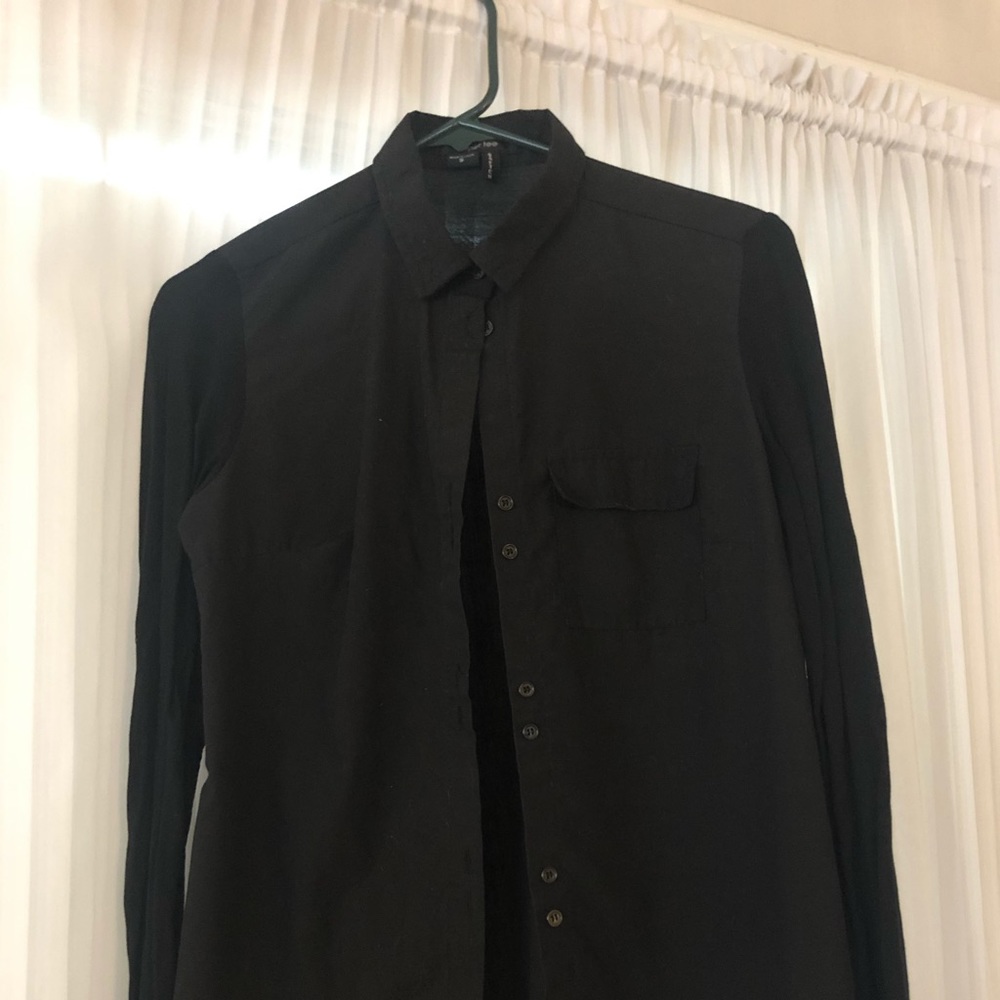 Black dress shirt